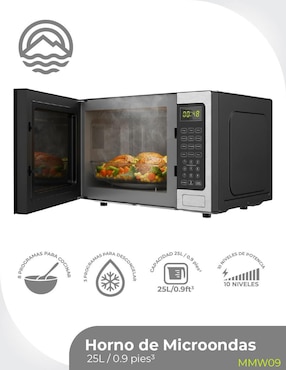 Horno de microondas convencional Minato mmw09 de 0.9 pies