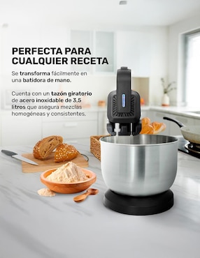 Batidora pedestal Taurus 5 velocidades Mixing Chef Compact Batidora de pedestal