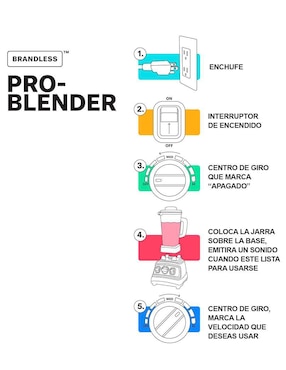 Licuadora Brandless 57001 9 velocidades