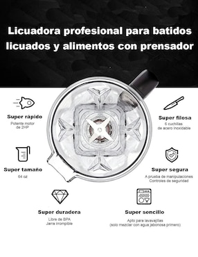 Licuadora Brandless 57001 9 velocidades