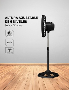Ventilador de pedestal Practika 3 velocidades