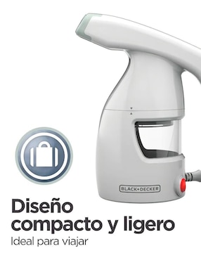 Central de vapor Black + Decker HGS011F suela plástico
