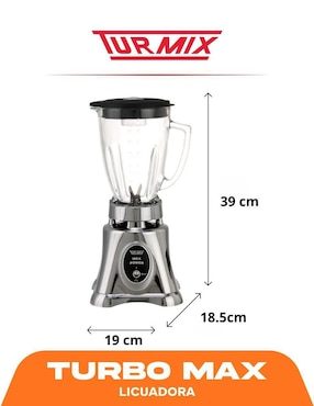 Licuadora Turmix Max Power 1 velocidad