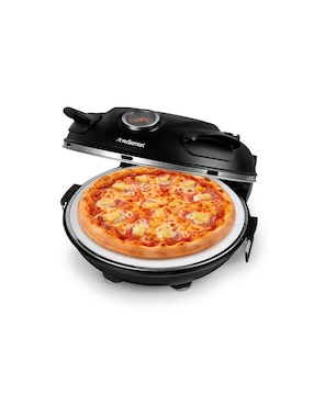 Mini horno para pizza con tapa Redlemon de acero inoxidable