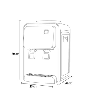 Dispensador de agua eléctrico Dace EAM06B