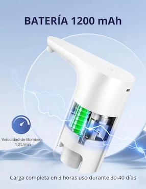 Dispensador de agua eléctrico 1Hora DPA002