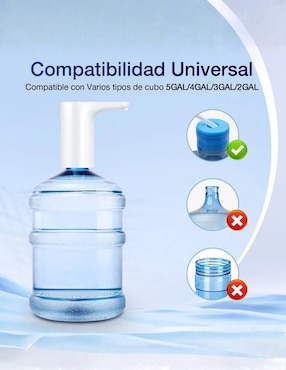 Dispensador de agua eléctrico 1Hora DPA002