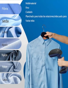 Plancha Belug de vapor suela acero inoxidable