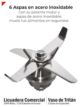 Licuadora Bogner BSB07NPAQ 16 velocidades