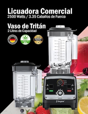 Licuadora Bogner BSB07NPAQ 16 velocidades