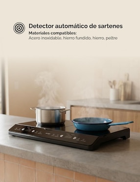Parrilla de inducción Eurogar Eupiv2 de acero inoxidable