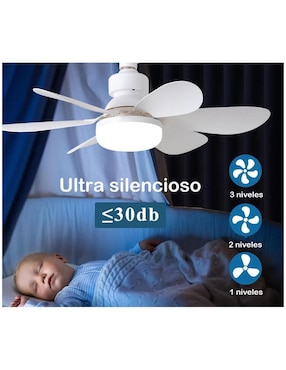 Ventilador 2 en 1 Lab.G 3 velocidades