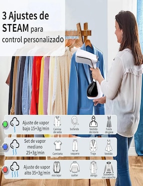 Set plancha Belug plancha de vapor suela acero inoxidable