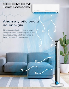 Ventilador de torre Beckon 3 velocidades