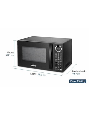 Horno de microondas de convección Mabe modelo HMM09NJ de 0.9 pies