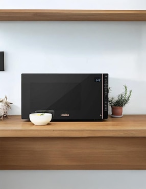 Horno de microondas convencional Mabe modelo HMM11RPO de 1.1 pies