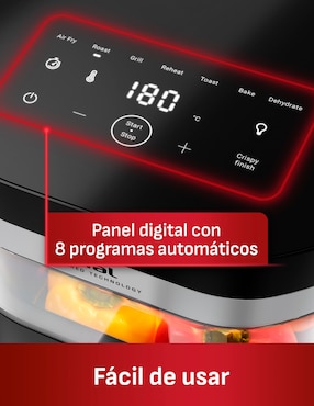 Freidora de aire con compartimento único T-fal Infrared 7 L EY8328X0