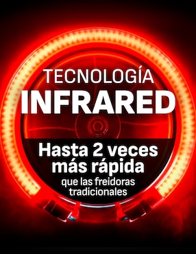 Freidora de aire con compartimento único T-fal Infrared 7 L EY8328X0