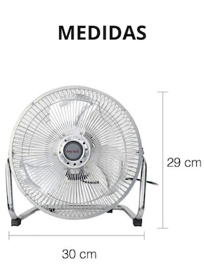 Ventilador de piso Mytek 3 velocidades
