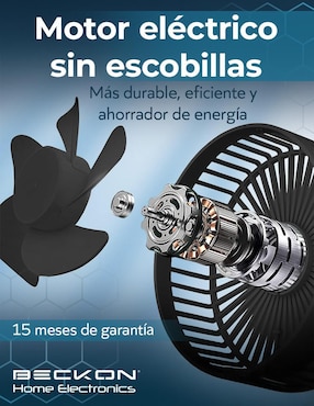 Ventilador de escritorio Beckon 4 velocidades