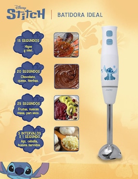 Batidora inmersión Disney 2 velocidades ST-1204