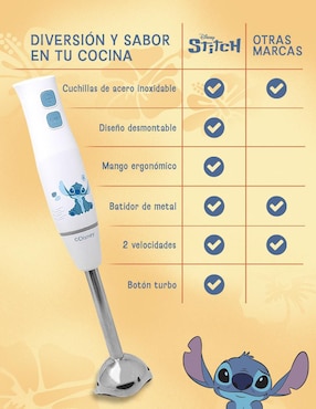 Batidora inmersión Disney 2 velocidades ST-1204