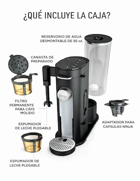 Cafetera combi Ninja Pods & Grounds
