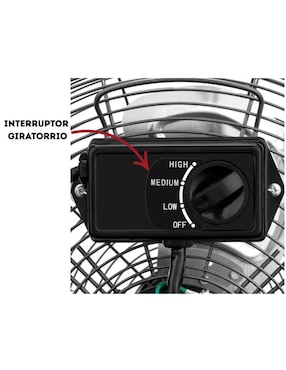 Ventilador 2 en 1 Master Force 3 velocidades