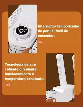 Secador para calzado eléctrico CM-TOP para 1 par