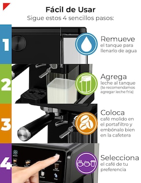Cafetera espresso Bogner BDECM03B
