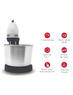 Batidora pedestal Xtellar 7 velocidades