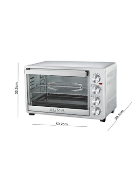 Horno eléctrico rosticero Alma GR33RC 33 L