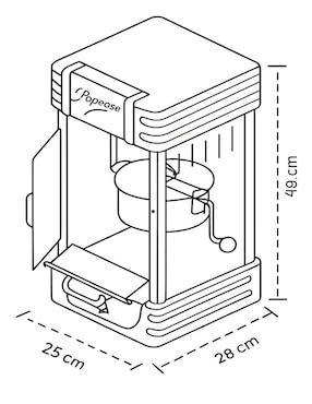 Máquina palomitas Pdh PD515