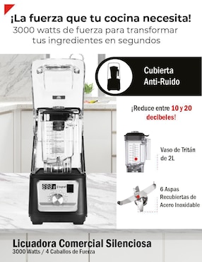Licuadora Bogner BSSB01 6 velocidades