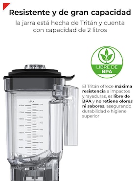 Licuadora Bogner BSSB01 6 velocidades