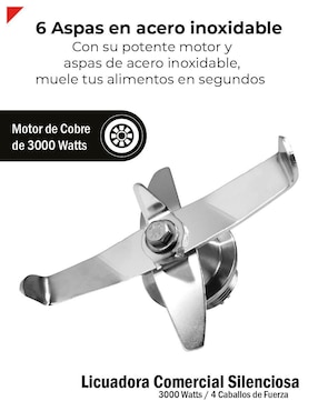 Licuadora Bogner BSSB01 6 velocidades