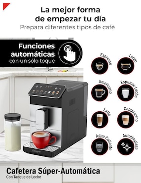 Cafetera super automática Bogner BECM02S