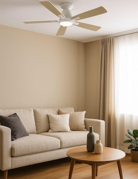 Ventilador de techo Megaluz con control remoto 6 velocidades