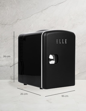 Mini refrigerador Elle ESDAF101BK 4 L