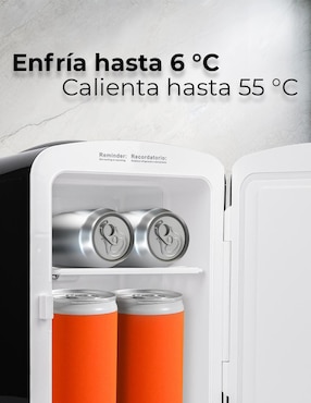 Mini refrigerador Elle ESDAF101BK 4 L
