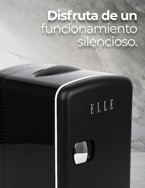 Mini refrigerador Elle ESDAF101BK 4 L