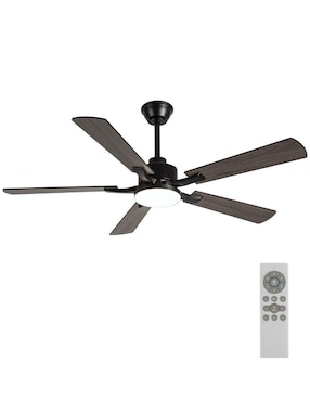 Ventilador de techo Megaluz con control remoto 6 velocidades