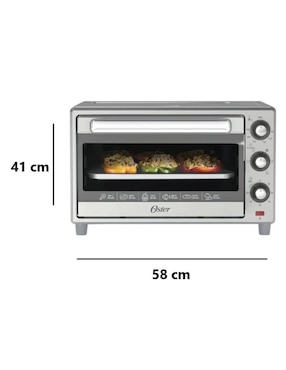 Horno tostador Oster TSSTTVLS35NS 35 L