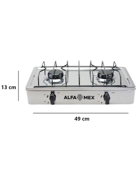 Parrilla de gas Alfamex