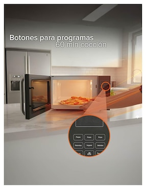 Horno de microondas convencional White Westinghouse modelo WWCR3011OOMIRWE de 1.1 pies