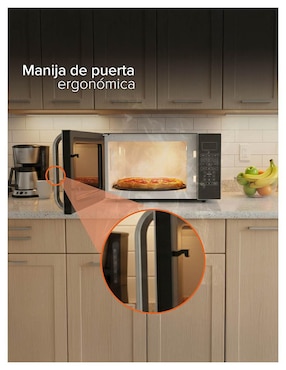 Horno de microondas convencional White Westinghouse modelo WWCR3011OOMIRWE de 1.1 pies