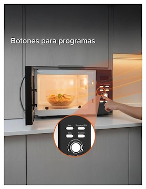Horno de microondas convencional White Westinghouse modelo WWCMV10028WE_05 de 1 pie