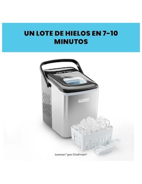 Máquina de hielo Chefman RJ56-D-1-MX