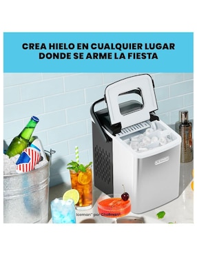 Máquina de hielo Chefman RJ56-D-1-MX