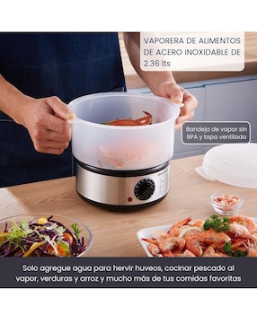 Vaporera eléctrica Elite Gourmet EST250X